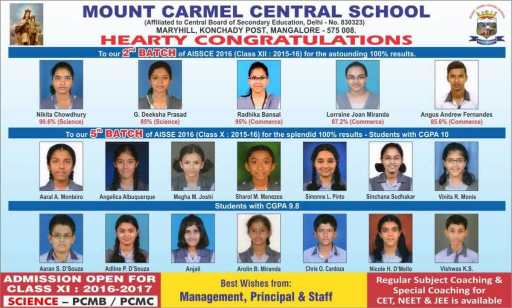 Academic Results - Mount Carmel Central School