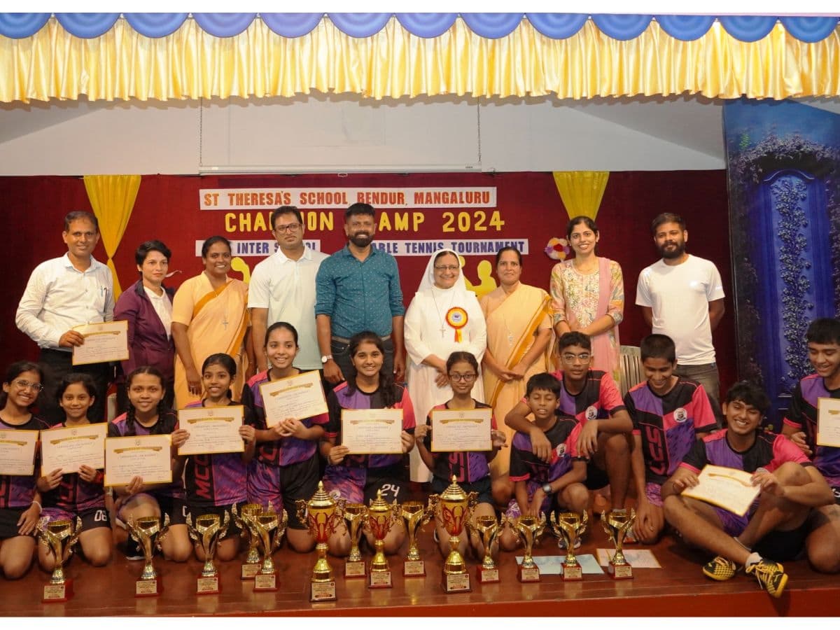 Our Table Tennis Teams Shine at AICS Table Tennis Tournament 2024