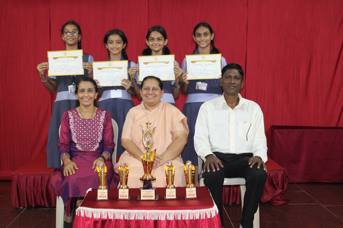 Our U-14 girls Excel in AICS Shuttle Badminton Tournament 2024