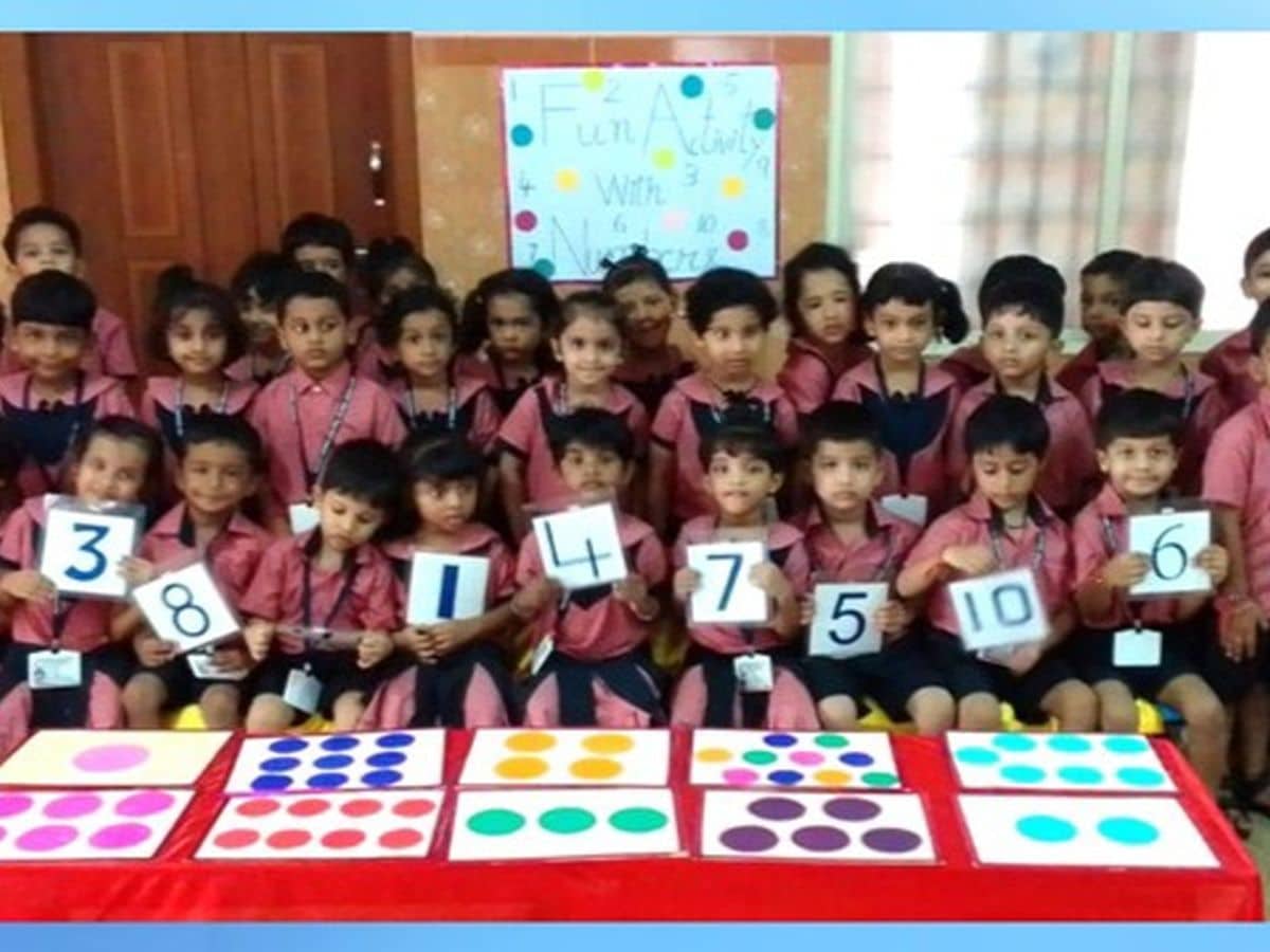 Our Tiny Tots of LKG and UKG celebrate 'Hand Dexterity Day'