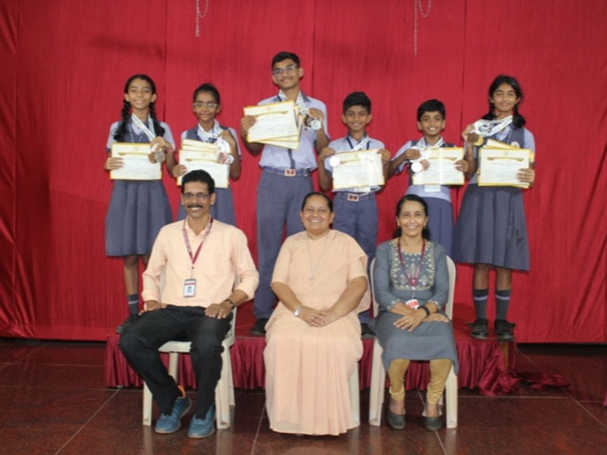 Our Swimmers win Medals in AICS Inter School Swimming Championship